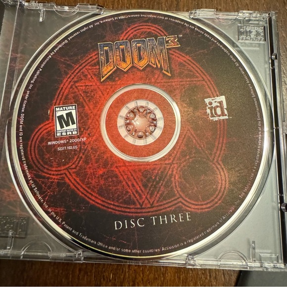 Doom 3 PC 2004 CD ROM Windows Game. In box with booklets - Picture 5 of 7